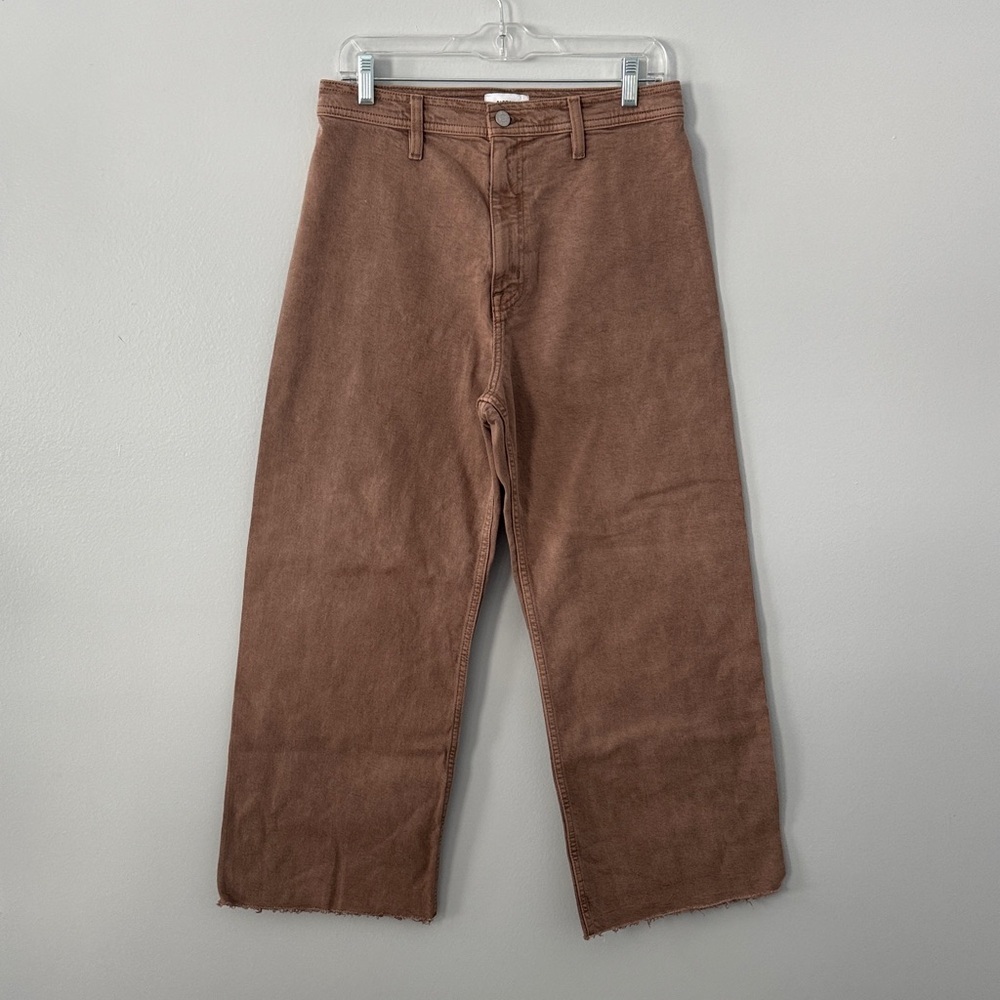 Pistola Women's Penny Crop Wide Leg Size 30 Jeans Color is Cashew New with Tags